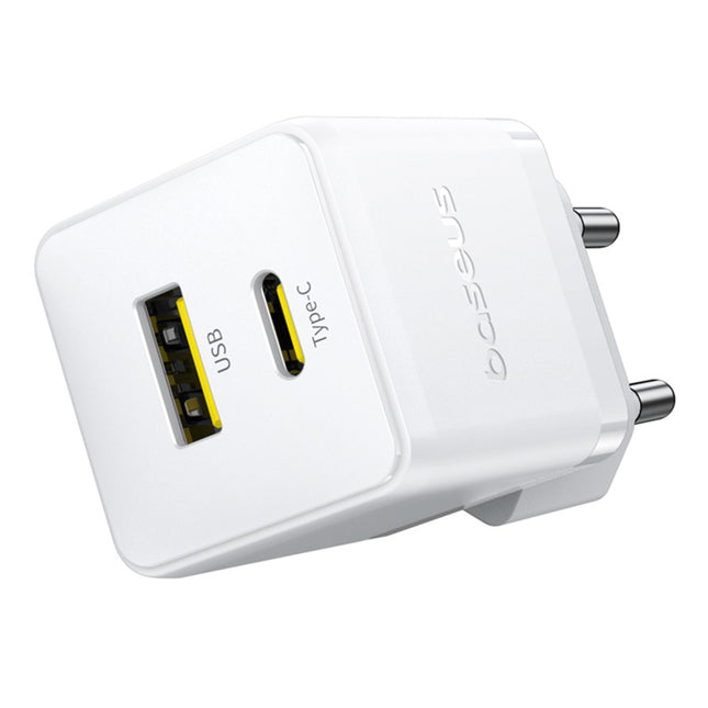 Baseus -  2in1 Fast Charger, USB, Type-C, 20W