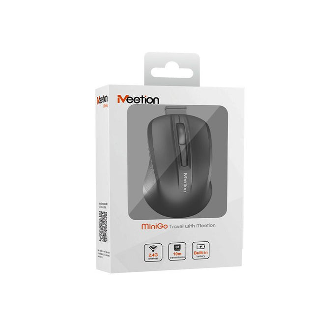 Meetion MT-MINIGO Silent Mini 2.4G Optical Ασύρματο Ποντίκι