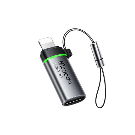 Mcdodo Αντάπτορας USB-C σε Lightning με Αυτόματη Απενεργοποίηση (OT-2590) - Μαύρο
