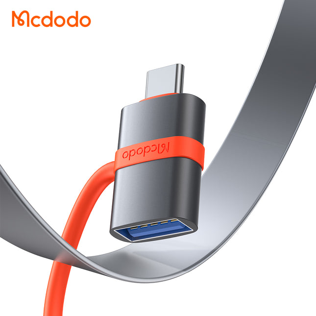 Mcdodo Αντάπτορας USB-A 3.0 σε USB-C με Λουράκι Σιλικόνης
