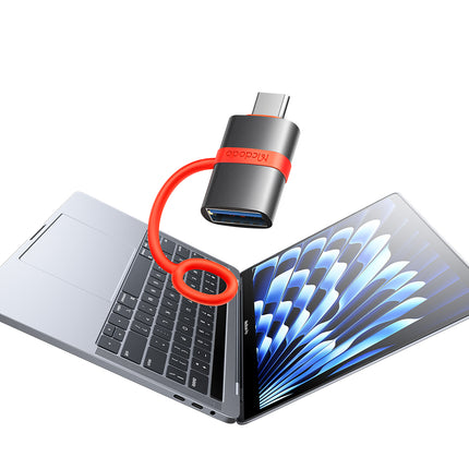 Mcdodo Αντάπτορας USB-A 3.0 σε USB-C με Λουράκι Σιλικόνης