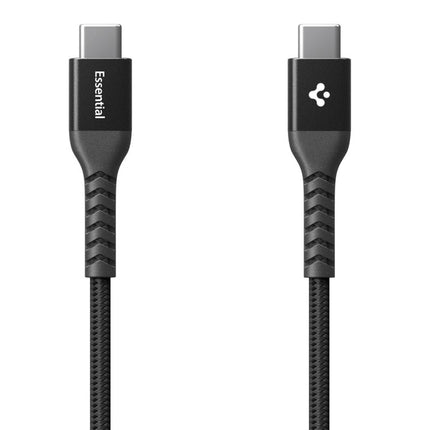 Spigen - Cable Essential - Fast Charging, Type-C to Type-C,  100W, 1m - Black