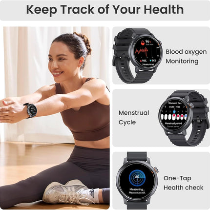 KOSPET smartwatch Orb, heart rate, 1.43" AMOLED, IP68,