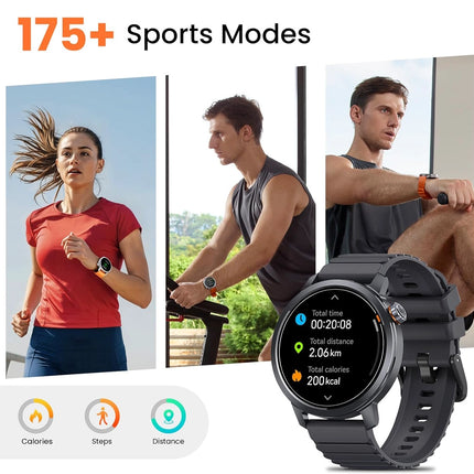 KOSPET smartwatch Orb, heart rate, 1.43" AMOLED, IP68,