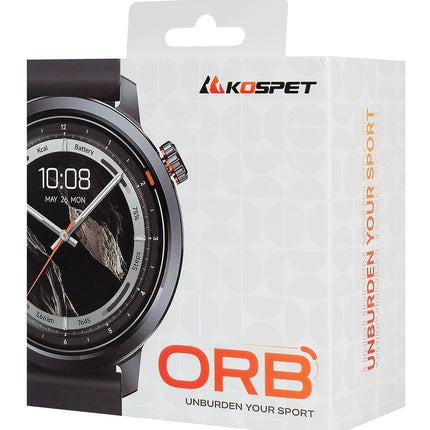 KOSPET smartwatch Orb, heart rate, 1.43" AMOLED, IP68,