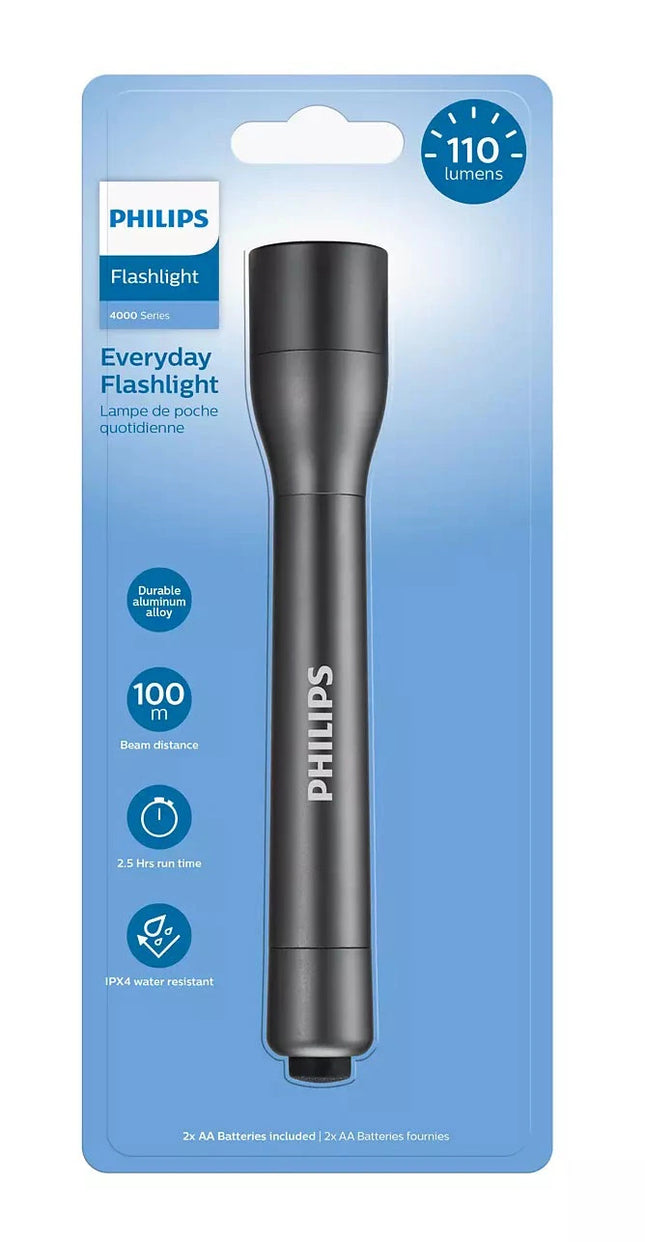 PHILIPS φορητός φακός LED SFL4002T-10, 4000 series, 110lm