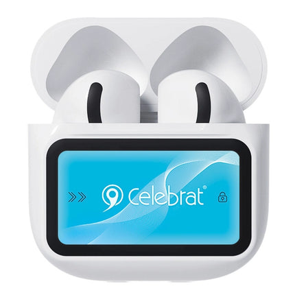 CELEBRAT earphones με θήκη φόρτισης W76, True Wireless