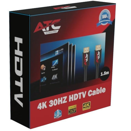 Cable HDMI 2.0V Premium 1.5m 4K 30HZ