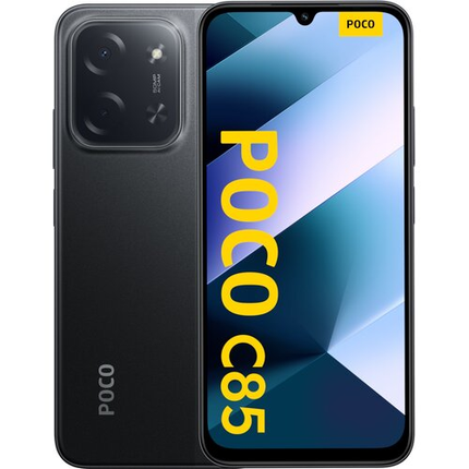 Poco C85 NFC 6GB Ram 128GB Black Dual Sim 4G